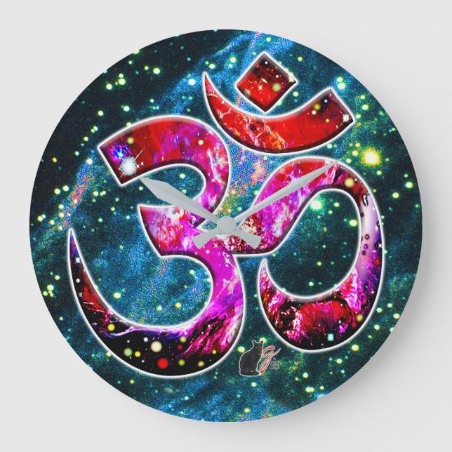 Universal OM Bodhi Large Clock (Front)