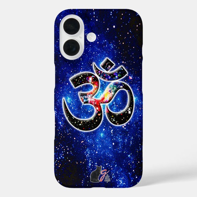 Universal OM Dhyana Case-Mate iPhone Case (Back)