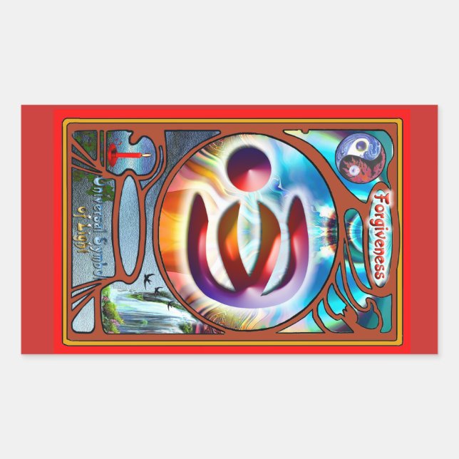 Universal Symbol of Forgiveness Sticker (Front)