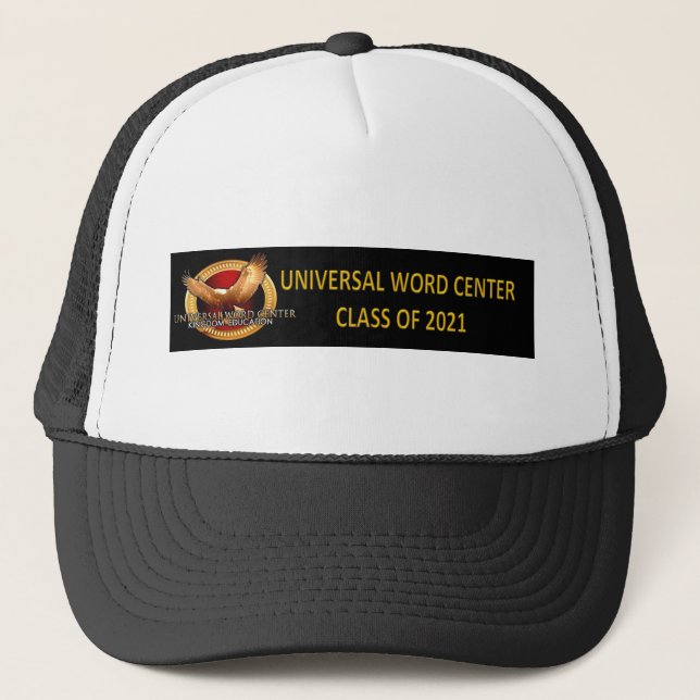 Universal Word Centre 2021 Trucker Hat (Front)
