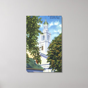 Universalist Church Canvas Print