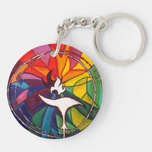 Universaliste rond d'Unitarien de porte - clé de