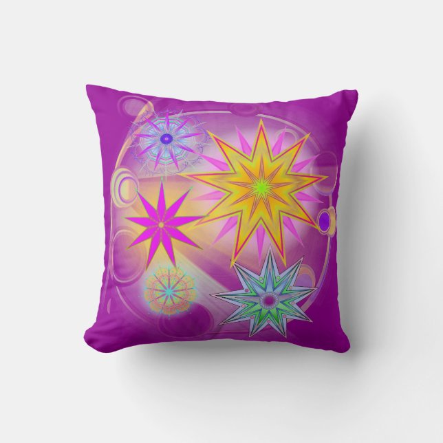 Universe #19 throw pillow (Front)