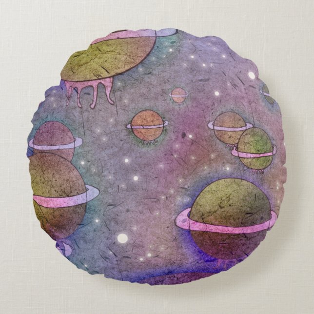 Universe 2012 round pillow (Front)