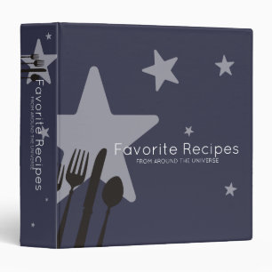 Universe 5 stars food cooking chef catering binder