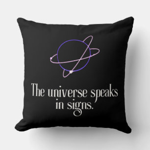 Universe Aesthetic  Throw Pillow