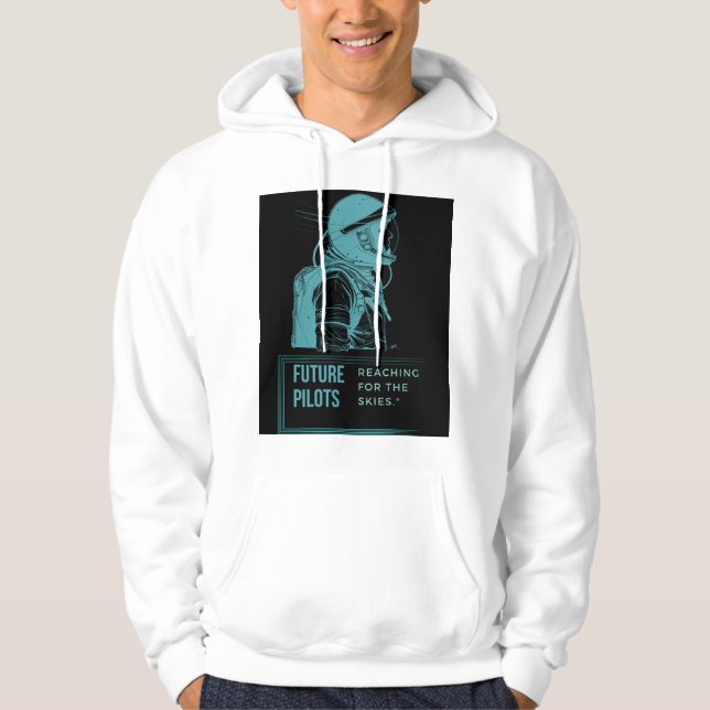 universe ASTRONAUTS FUTURE PILOTS  Hoodie (Front)