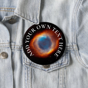 Universe Helix - Eye Of God 1 4 Inch Round Button