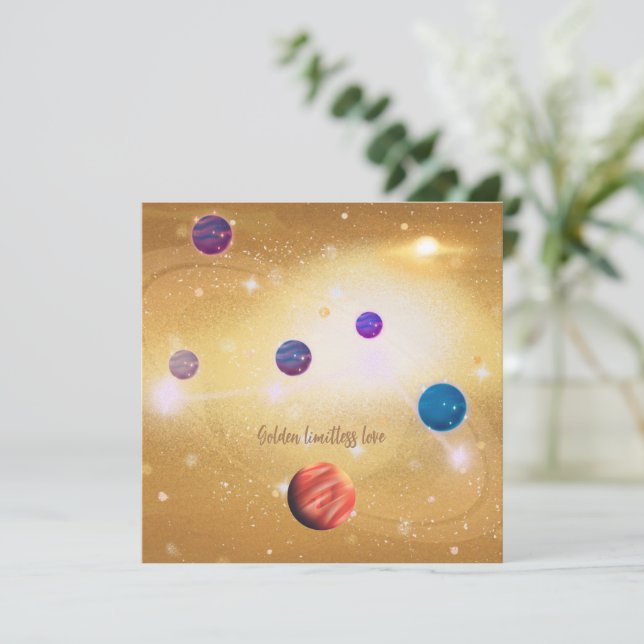 Universe Invitation (Standing Front)