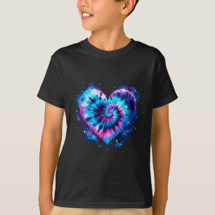 Universe Love Tie-dye Heart Tee - Hippie Valentine