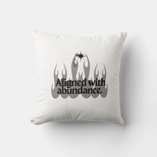 Universe Manifestation  Throw Pillow (Front)