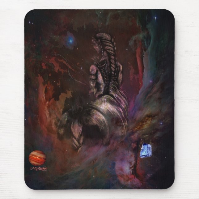 Universe of Sagittarius Mouse Pad (Front)