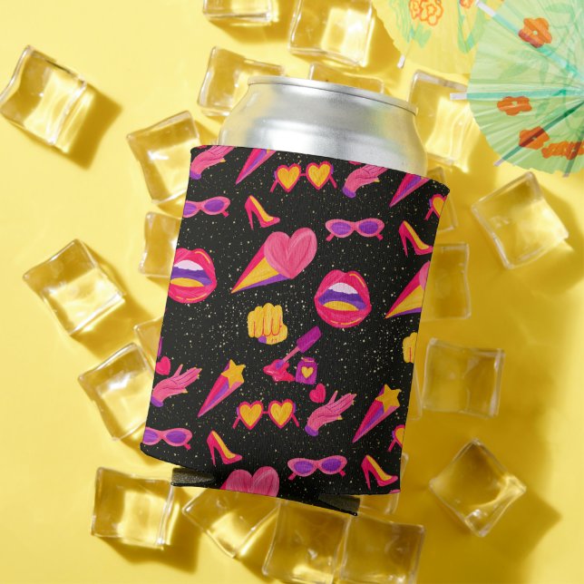 universe pink can cooler (In Situ Summer)