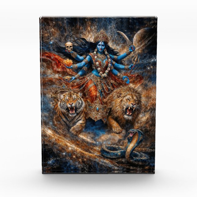 Universe Powers of Kali Goddess Photo Block (Front)