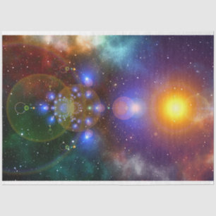 Universe Space 13 Abstract Decoupage Tissue Paper