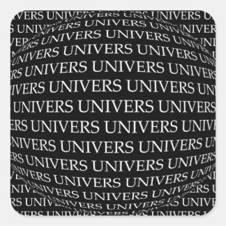 UNIVERSE SQUARE STICKER