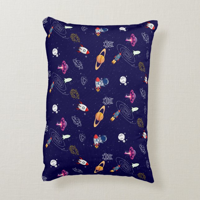 Universe theme  accent pillow (Back(Vertical))