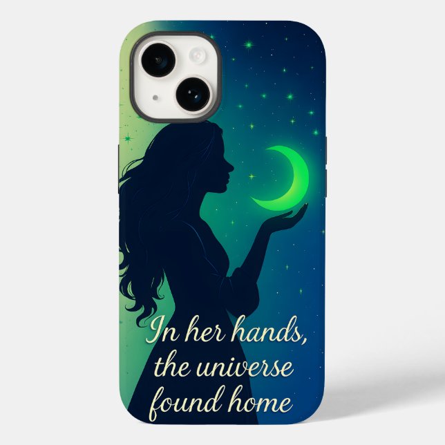 Universe Within Her – Inspirational Celestial  Case-Mate iPhone Case (Back)