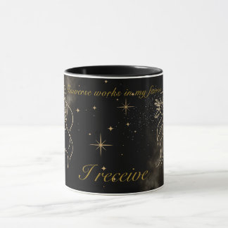 "Universe Works In My Favour" Affirmation  Mug
