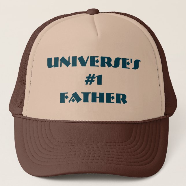Universe's #1 Father Trucker Hat (Front)