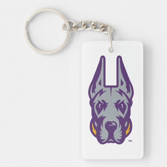 Université d'Albany Chef de la mascotte Great Dane (Devant)