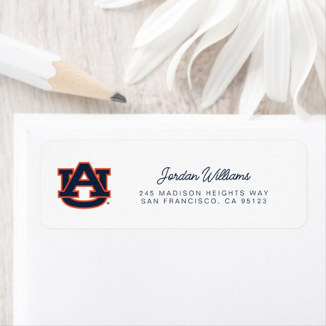 Université d'Auburn | Auburn UA Logo (En situation)