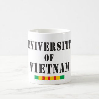 Université de tasse de pochoir du Vietnam
