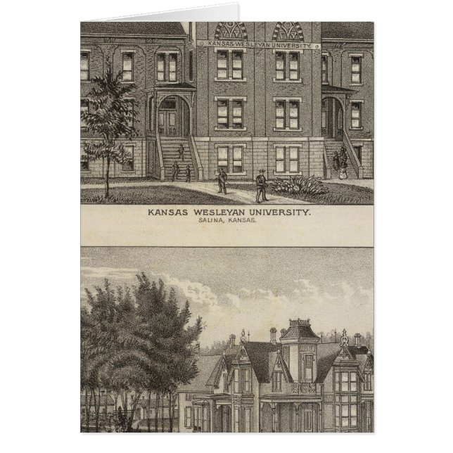 Université du Kansas Wesleyan (Devant)