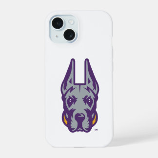 University at Albany Great Dane Mascot Head iPhone 15 Case