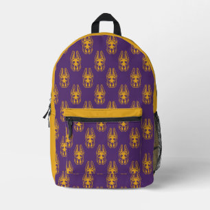 University at Albany Great Dane Mascot Head Printed Backpack