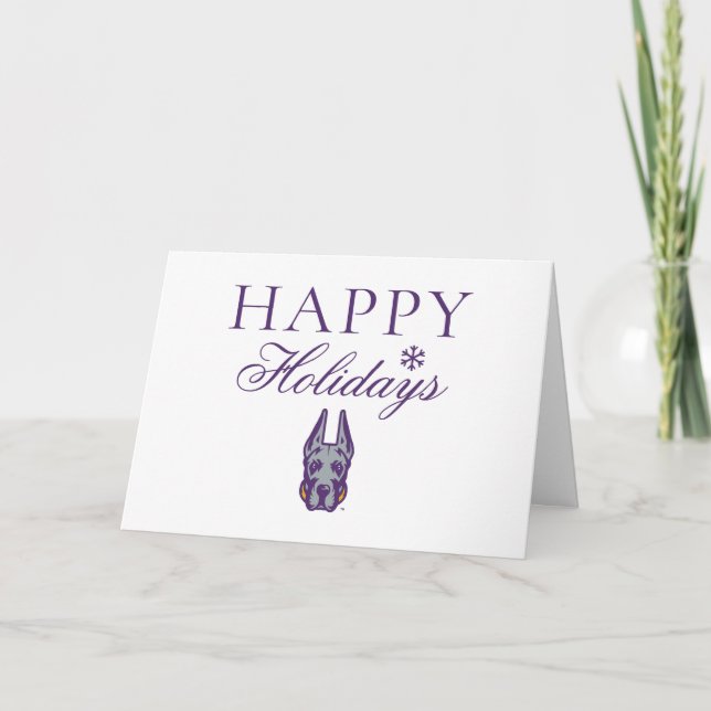 University at Albany Great Danes Card (Front)