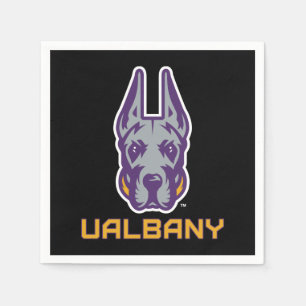 University at Albany Great Danes Napkin