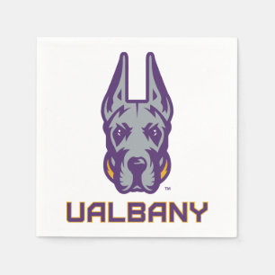 University at Albany Great Danes Napkin