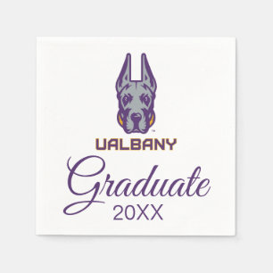 University at Albany Great Danes Napkin