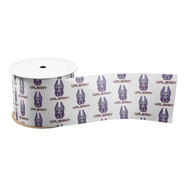 University at Albany Great Danes Satin Ribbon (Spool)