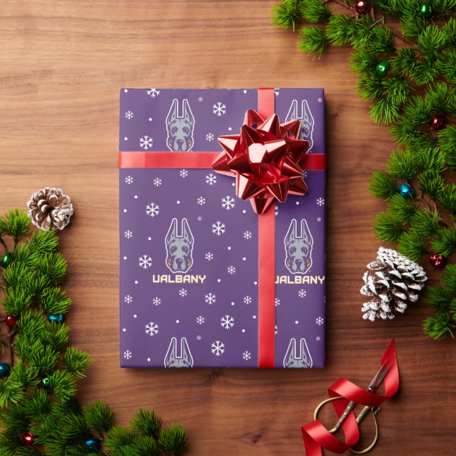 University at Albany Great Danes Wrapping Paper (Holiday Gift)