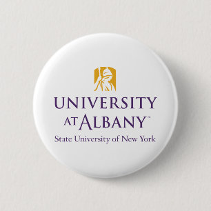 University at Albany Iconic Logo 2 Inch Round Button