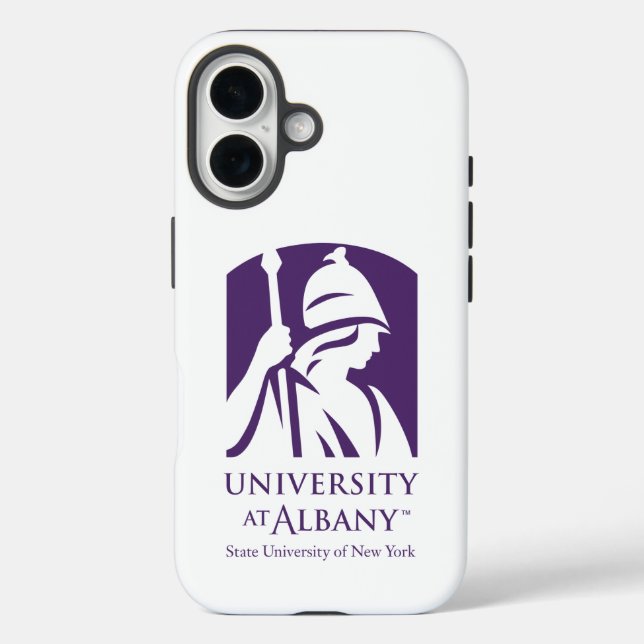 University at Albany Iconic Logo Case-Mate iPhone Case (Back)