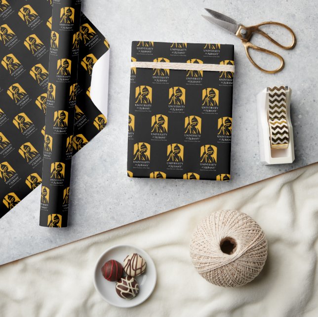 University at Albany Iconic Logo Wrapping Paper (Crafts)