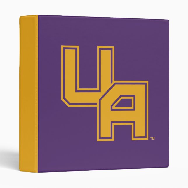 University at Albany Initials Logo Binder (Front/Spine)