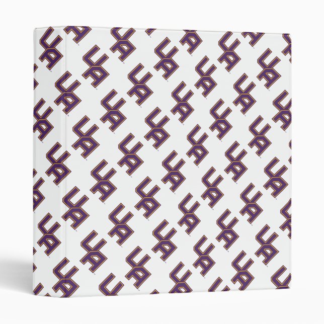 University at Albany Initials Logo Binder (Front/Spine)