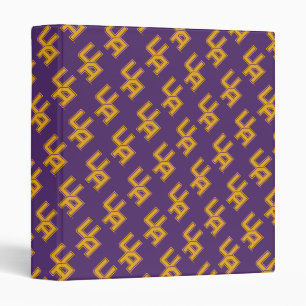 University at Albany Initials Logo Binder