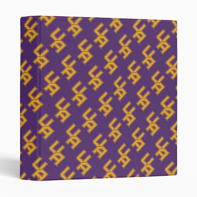 University at Albany Initials Logo Binder (Front/Spine)
