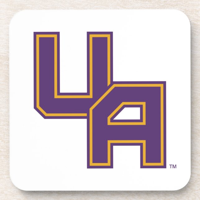 University at Albany Initials Logo Coaster (Front)