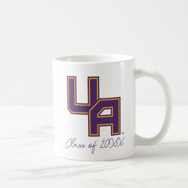 University at Albany Initials Logo Coffee Mug (Right)
