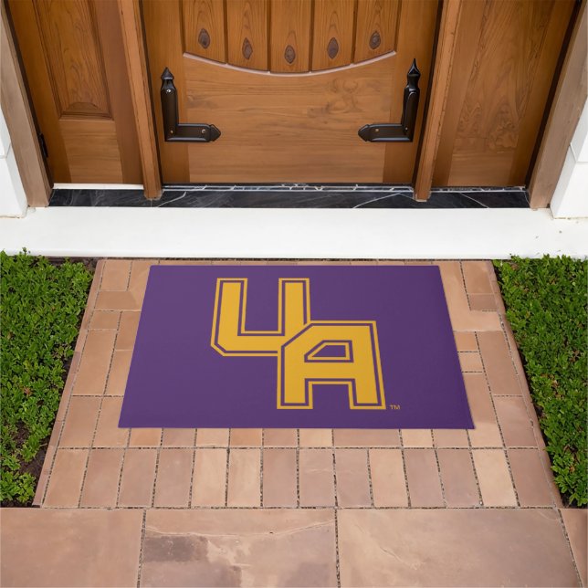 University at Albany Initials Logo Doormat (Outdoor)