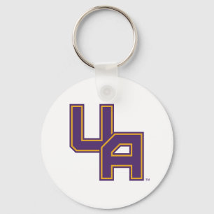 University at Albany Initials Logo Keychain