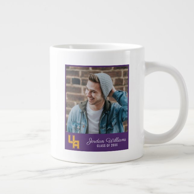 University at Albany Initials Logo Large Coffee Mug (Right)