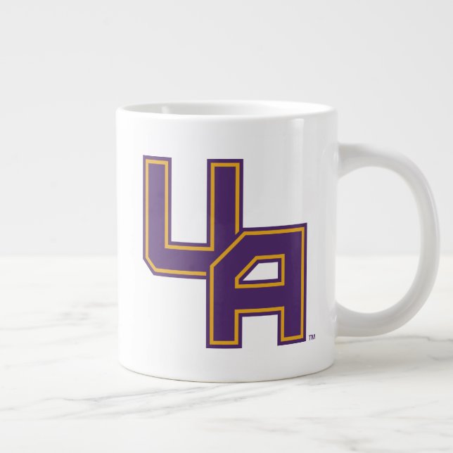 University at Albany Initials Logo Large Coffee Mug (Right)