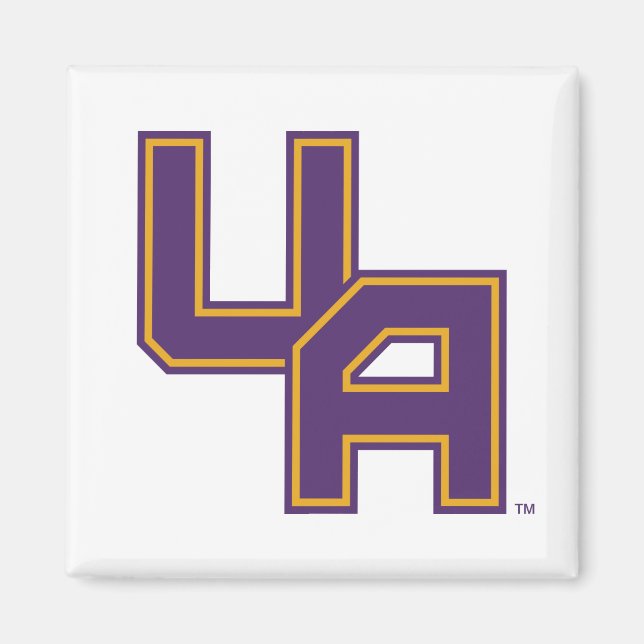 University at Albany Initials Logo Magnet (Front)